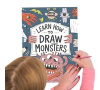 Portable Drawing Book, Funny Kids Coloring, 8.27x11.22 Inches Paper Supplies with Creative Pages, Activity Book, Classroom Reward Tool with Bright Design, Traveling Entertainment for Home and School