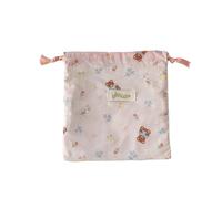 Portable Drawstring Cosmetic Bag for Travel, Small Toiletry Storage with Pocket for Jewelry & Makeup Essentials Small Pocket Toiletry Bag, A, small, Mass Beauty