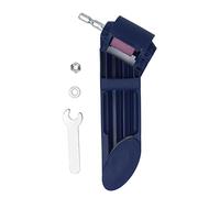 Portable Drill Bit Sharpener and Grinding Tool Set for Iron Bits, 1/4 Inch Hex Shank for Electric Screwdrivers, Grinding Capacity 2.0 mm to 12.5 mm, ABS Material Construction,