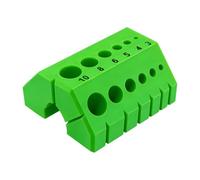 Portable Drill Guide Block, Lightweight 3D Printed Jig, 45/90 Degree Angle Bit Guide for On-Site Woodworking, Home Repair, Camping DIY, Fits in Pocket, Perfect for Shelves, Hinge Mounting, No Setup