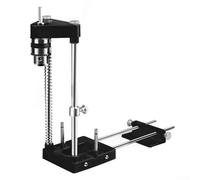 Portable Drill Guide Locator, 280 * 240mm Drilling Positioner For Precision Positioner Woodworking Positioner For Accurate Positioning(black)