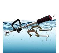 Portable Drill-Powered Outboard MotorWaterproof Handheld Trolling Motor with Clamp, Portable Underwater Boat Thruster, Adjustable Drill Propeller (1.25m/4.1ft) for Small Boats and Kayaks