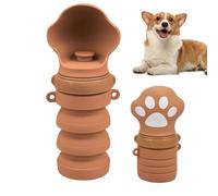 Portable Drinking Water Bottle For Dogs, Foldable Leakproof Drink Cup for Pets, Dogs Water Bowl Dispenser, for Outdoor Activities such as Hiking, Hiking, Camping, Vacation and Road Trip