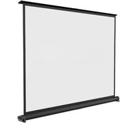 Portable Drop Down Manual Desktop Projection Screen For Office, Stage, Classroom, Travel, Home Kids Learning Screen