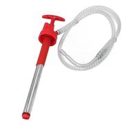 Portable Drum Pump, Leakage Proof Hand Oil Transfer Pump with 50in Hose, Rotary Barrel Pump for Pumping, Kerosene, Milk, Alcohol 20L Standard Barrel