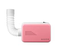Portable Dryer 800W Clothes Travel Dryer Machine with 2H Timer Shoe Dryer and Shoe Drying Tube for RV Travel Home Dorms Fast Heating and Quick Drying (Pink)