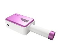 Portable Dryer 800W Clothes Travel Dryer Machine with 2H Timer Shoe Dryer and Shoe Drying Tube for RV Travel Home Dorms Fast Heating and Quick Drying (Purple)