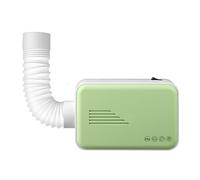 Portable Dryer 800W Clothes Travel Machine with 2H Timer Shoe Drying and Shoe Drying Tube for RV Travel Home Dorms Fast Heating and Quick Drying (Green)