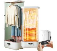 Portable Dryer, 800W Portable Clothes Dryer, Travel Portable Dryer Machine for Clothes with Timer, Mini Portable Dryer for Apartments, Dorms, RVs Star of Light