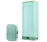 Portable Dryer 850W Electric Dryer 6 Hrs Intelligent Timer Detachable Low Noise Underwear Workout Clothes Baby and Pet Clothes Drying for Apartments RV Travel Fast Heating and Quick Drying (Green)