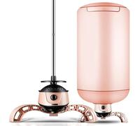 Portable Dryer 900W Electric Dryer Intelligent 3H Timer Low Noise Foldable Clothes Dryer Swimwear and Baby Clothes Quiet Dryer for Dorm RV Camping Dorms Fast Heating and Quick Drying (Pink)