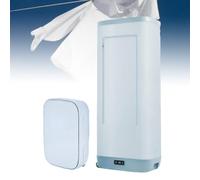 Portable Dryer Electric Clothes Dryer, Fully Automatic Ironing Clothes Folding Wrinkle Remover, Steam Drying Machine, Household Vertical Steamer with Timer, Collapsible Hanging Garment Steam (C)