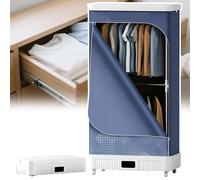Portable Dryer For Apartments, Installation-Free Design With 3D Hot Air Circulation And Ptc Heating, 500L Large Capacity Drying Machine, With 1.7m Power Cord And Touch Switch