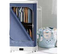 Portable Dryer For Apartments With 1300w Ptc Heat, 500L Large Capacity And 3D Hot Air 65°C Gentle For Efficient Drying, Installation-Free Cabinet Dryer With 1.7m Power Cord