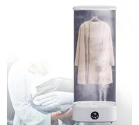 Portable Dryer, Steam Press Ironing Machine, 360° Hot Air Circulation, Intelligent Timing, Sanitise, and Dry Clothes, Automatic Garment Care,Remotecontrolmodel