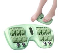 Portable Dual Foot Massage Roller,Foot Massager for Plantar Fasciitis,Pressure Tissue Stress and Muscle,Relief and Improved Circulation by Pressing Acupressure Points for Office Home (Green)