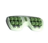 Portable Dual Foot Massage Roller, Foot Roller Massager, Deep Tissue Muscle Massage, Stress Relief for Home and Office Use (Green)