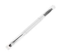 Portable Dual Head Eyebrow Brush with Soft Bristle and Spoolie