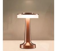 Portable Dubell LED Table Lamps, Touch Sensor USB Britns Be Lamp, Recharable Dimmable Nit Lit for Coffee Bar Rtaurant Bedroom Hotel Home cor
