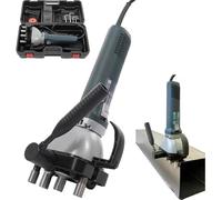 Portable Duct Edge Banding Machine, 1400W Electric Pipe Seam Locker 0.8-1.5mm 4-10m/min for Round Square Curved Ducts