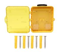 Portable, Durable & Transparent Lockout Tagout Station Plastic Loto Cabinet for Industrial Safety Workplace, 1 Unit