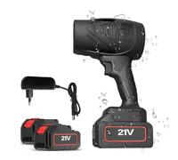 Portable Dust Blower - Rechargeable Motor Unit, Adjustable Nozzle Direction, Compact Storage Size, Durable Construction | for Leaf Debris Clearing Garden Maintenance Outdoor Cleaning Workshop Industri