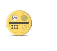 Portable DVD Player, Cd Player Repeater Portable CD Mp3 Dvd Home Student Listening(Giallo)
