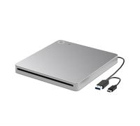 Portable DVD Player, External DVD Burner Drive USB 3.0 Type-C Optical Writer Portable CD/DVD Player for Laptop