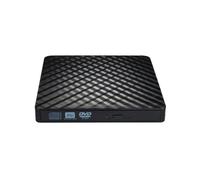 Portable DVD Player for VCD CD Playback USB External Drive,black | Compact lightweight design,supports CD,VCD,DVD,USB connection,easy installation,compatible with desktop and laptop