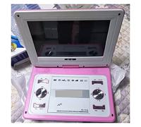 Portable DVD Player, HD Big Screen 14 Inch Video DVD Player Portable DVD Support Card U Disk Game Move MP3 Speaker Support Digital TV Game Consoles(Roze)