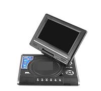 Portable DVD Player, Mini DVD Player 7.8 Inch Desktop Digital Smart TV CD Disc Player with Remote Control Portable Travel Cinema