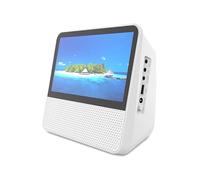 Portable DVD Player, Multi Functional Portable Bluetooth Player 7-inch 1080P High-Definition Screen Dual Speakers