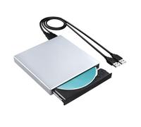 Portable DVD Player, USB3.0 CD/DVD Drive-Smooth External Drive with Multiple Optical Disk Support,for Laptop