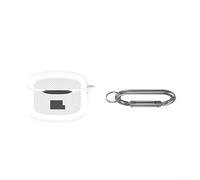 Portable Earbud Case for JBL Tune for buds 2 with Hook Portable(White)