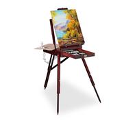 Portable easel Adjustable Painting Stand Lightweight 35 Pieces Artist Easel Set