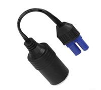 Portable EC5 Socket Adapter Connector for 12V Car Battery Power Supply with ABS Material Offering Long Lasting Performance