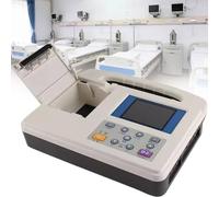 Portable ECG Machine,12-Lead 3-Channel Color LCD Digital Machine, ECG EKG Patient Monitor,with Printing Paper,for Intensive Care And Home Use
