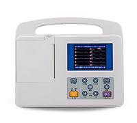 Portable ECG Monitor - Digital EKG Electrocardiograph with Touch Screen and PC Software, 12 Channel Heart Health Monitoring Device