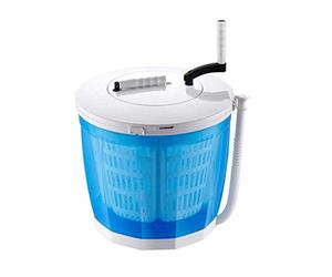 Portable Eco Washer Washing Machine And Spin Dryer,Counter Top Washer/Dryer For Camping, Apartments,Or Student Dorm Room Double the comfort