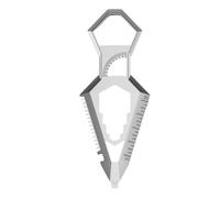 Portable EDC Multi-Tool Sword, 10 in 1 Utility Tool with Bottle Opener, Protractor, Ideal for Camping Survival