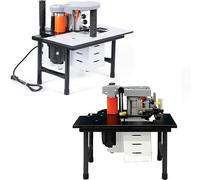 Portable Edge Bander, Woodworking Edge Banding Machine with Speed Control 2-6m/Min, Thickness 0.3-3mm