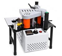 Portable Edge Banding Machine 1200W - Straight Line Edge Bander with Double-Sided Gluing for Efficient Wood Glue Application