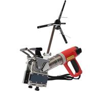 Portable Edge Banding Machine 2000W, Manual Woodworking Edge Bander with Curve & Straight Function, Adjustable Width & 3 Speed Settings for Home, Sites, Factories
