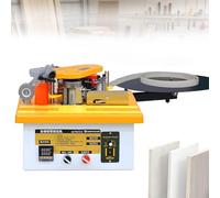 Portable Edge Banding Machine for Woodworking, Automatic Tape Sealing with Microcomputer Control, Perfect for Furniture Edging, 1000ml Adhesive Capacity