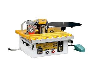 Portable Edge Banding Machine with Automatic Tape Breaking & Temp Control, Handheld Bander for Curve & Straight Woodworking, for DIY & Professional Use