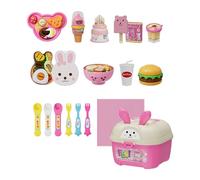 Portable Educational Feeding Puddings Pretend Play Toy for Travel Friendly Storage Encourages Creativity Feeding Puddings Game for Toddler