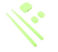 Portable Electric Air Drum Set RGB Motion Sensor Kids Adults Green