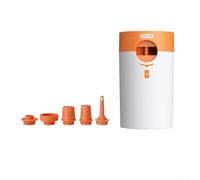 Portable Electric Air Pump for Inflatables, Compact Cordless Inflator with Car Adapter & AC POWERs, Fast High-Pressure Blower for Air Mattress, Pool, Boat,