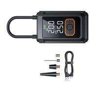 Portable Electric Air Pumps 150PSI Rechargeable Tire Inflator With Digital Display For Car Motorcycle Bike Ball USB C Charging Flashlights Powerbanks Car Access Rechargeable Battery Air Pumps