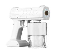 Portable Electric Atomizer Mist Sprayer Fogger Machine with 500ml Capacity Jar 4000mAh High Capacity Battery DC 5V 7W Blue Light and USB Charging Port Made of ABS Material for